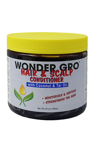 [WOG08638] Wonder Gro Hair&Scalp Conditioner with Coconut&Tar(12oz)#18