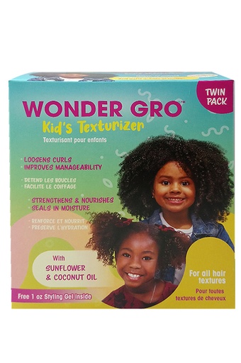 [WOG39600] Wonder Gro Kid's Texturizer with Sunflower & Coconut oil (Twin Pack) #19