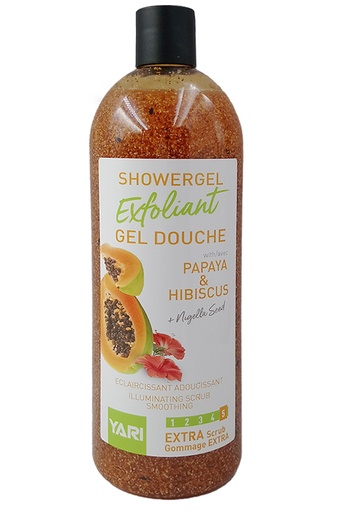 [YAR60592] YARI Exfoliant shower Gel - Papaya & Hibiscus (1000 ml) #5