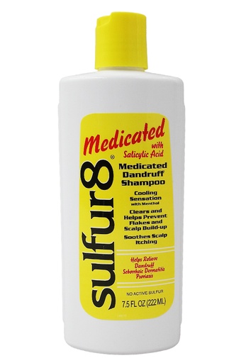 [SUL44210] Sulfur 8 Medicated with Salicylic Acid Shampoo (7.5 oz) #44