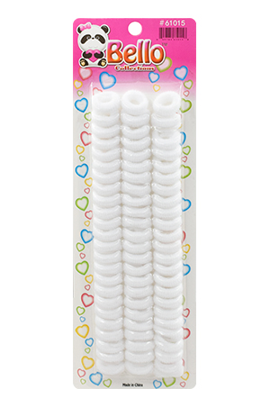 [BLO61015] Bello  O Ring Small White 40PC/PK #61015