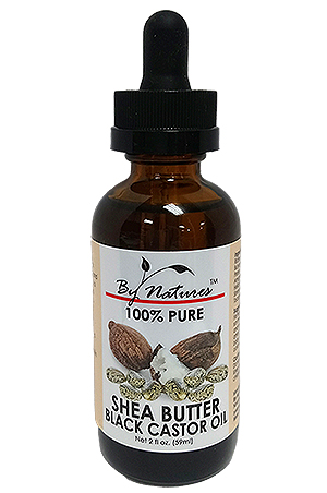 [BYN69177] By Natures 100% Pure Shea Butter Black Castor Oil (2 oz) #83