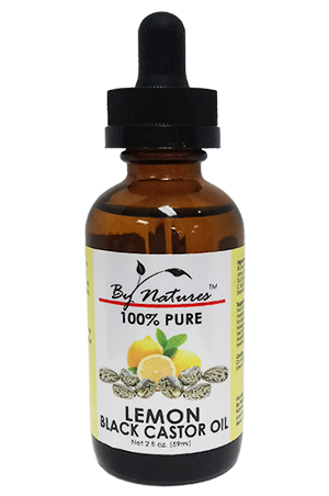 [BYN69193] By Natures 100%Pure Lemon Black Castor Oil (2oz) #85