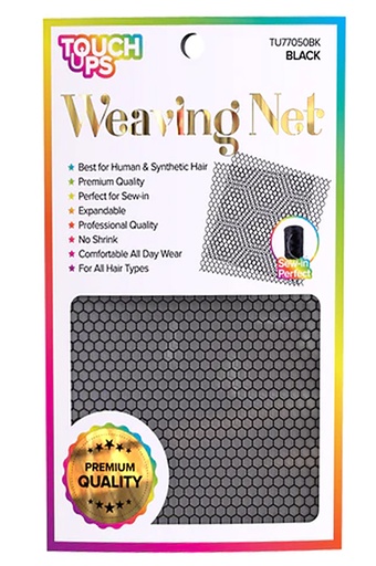 [TOU12520] Touch Ups Weaving Net #TU77050BK (Black) - dz