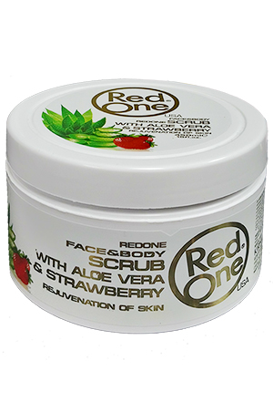 [RED01652] Red One Daily Scrub - Aloe & Strawberry (450 ml) #36