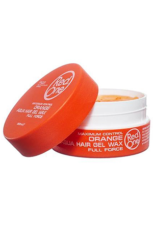 [RED02419] Red One Aqua Hair Gel Wax - Orange (150 ml) #2