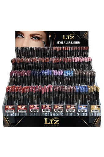[LIZ05200] LIZ EYE/LIP Liner Display (32 colors x 12 pc)  #LIZ05200