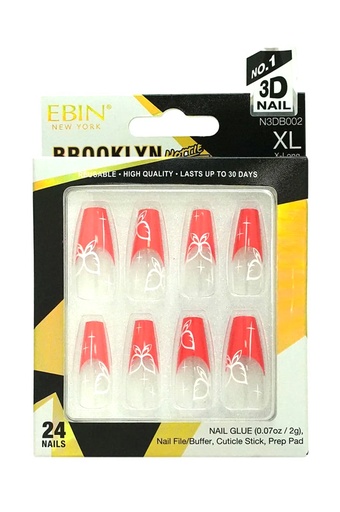 [EBN68058] Ebin Nail 3D Brooklyn XL #N3DB002 - pc