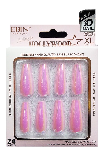 [EBN68131] Ebin Nail 3D Hollywood XL #N3DH003 - pc