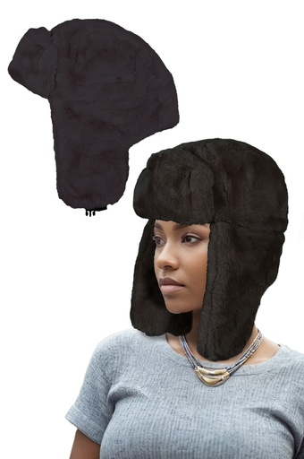 Winter Ear Plaps Trapper Hat #231620 -pc