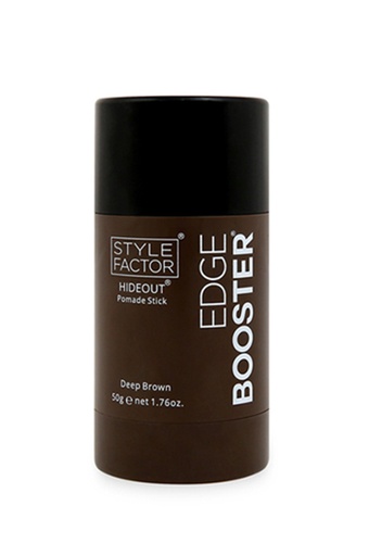 [STF86121] Style Factor Edge Booster Hideout Pomade Stick -Deep Brown (1.76 oz) #16