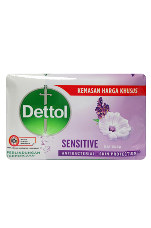 [DET02506] Dettol Sensitive - Anti Bacterial Soap (100 g) #3