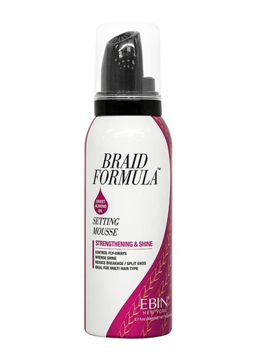 [EBN03975] Ebin Braid Formula Setting Mousse -Strengthening & Shine (2.7 oz) #214