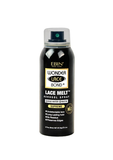 [EBN68162] Ebin Wonder Lace Bond Melt Spray - Rose Water, Biotin (2.7 oz) #232