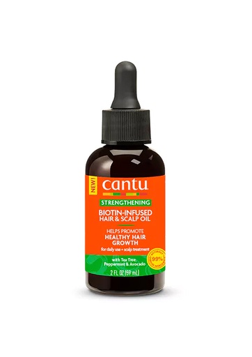 [CAN94243] Cantu Strengthening Biotin -Infused Hair & Scalp Oil (2 oz) #148