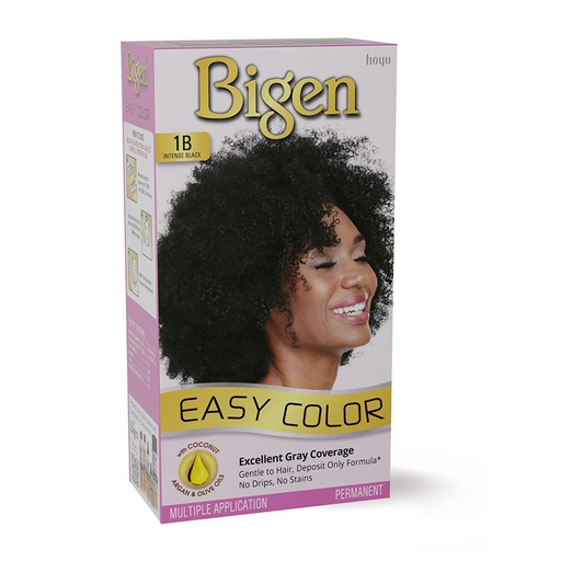 [1B] Bigen Easy Color for Women | Natural Shades #1B Intense Black #34
