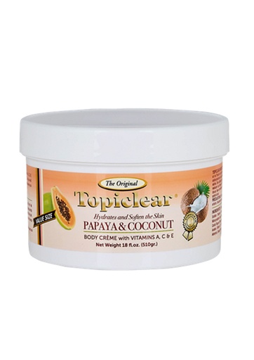 [TPC00040] Topiclear Papaya & Coconut Cream Jar (18 oz) #18