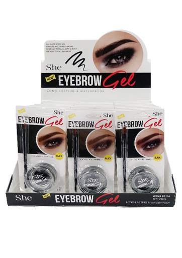 S.he Eyebrow Gel (4 g/0.14 oz) - 24 pcs /Display