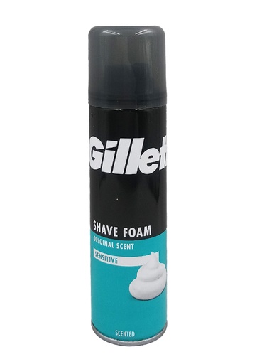 [GIT98093] Gillette Shave Foam - Original Scent (Sensitive/200 ml) #2
