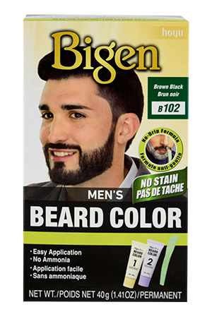 [BIG00145] Bigen Men's Beard Color#B102(Brown Black) #37