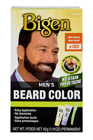 [BIG00146] Bigen Men's Beard Color#B103(Dark Brown) #37