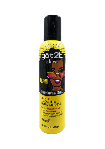 [GOT92691] Got2b Glued 2-IN-1 Smooth&Hold Mousse (8 oz) #14