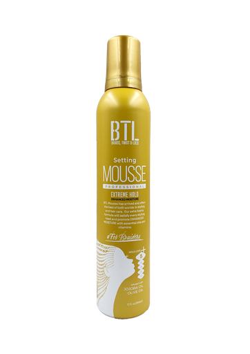 [BTL20582] BTL Setting Mousse_Extreme Hold/Enhanced Mosture (12oz) #14