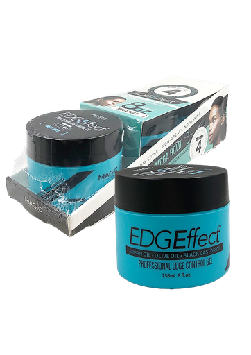 [MC24493] EDGEffect Edge Control Gel_Mega Hold/Argan Oil #EEF0028(8oz/3pc/ds) #4 -ds