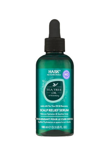 [HAP30201] Hask Tea Tree Oil Scalp Relief Serum (3.3oz) #110