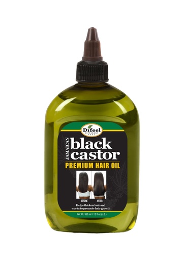 [DIF05079] Difeel Jamaican Black Castor Root Stimulator Hair Oil (12 oz) #237