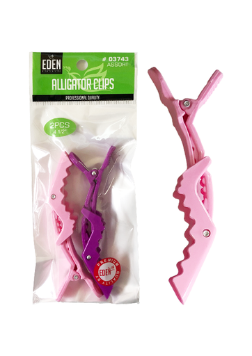 [EDN03743] Eden Alligator Clips _ Assort #03743 - dz
