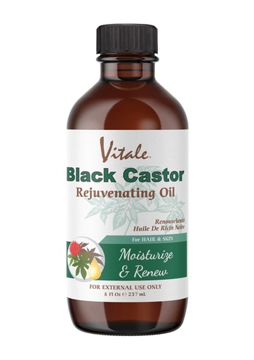 [VIT08468] Vitale Black Castor Rejuvenating Oil (8 oz) #73