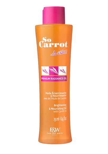 [FNW08418] Fair & White So Carrot Brightening & Nourishing Oil (250 ml) #82