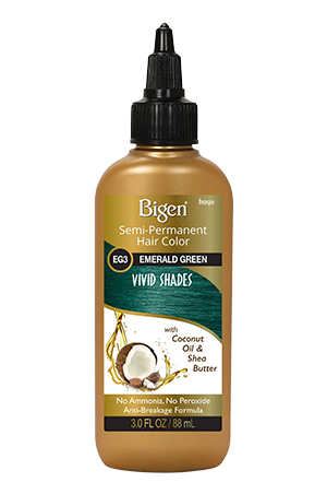 [BIG00101] Bigen Semi-Permanent Color Vivid Shades #EG3 EmeraldGreen#21