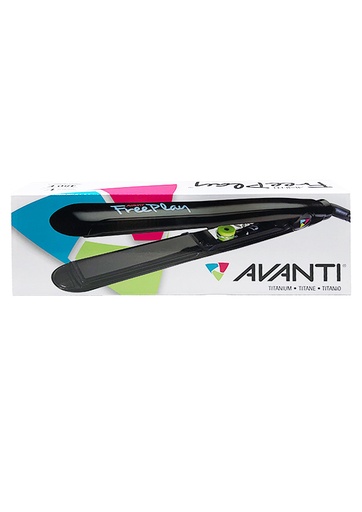 [AFRSTYLE1C] AVANTI Free Play Titanium Flat Iron 1" #AFRSTYLE1C