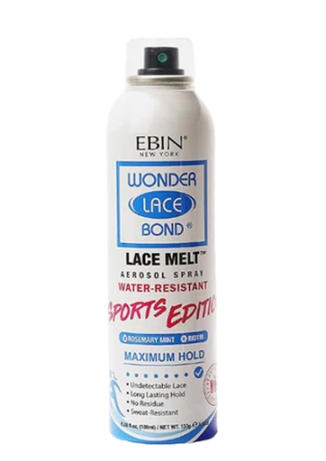 [EBN68206] Ebin Wonder Lace Bond  Lace Melt Spray / Sports Edition (6.08 oz/180 ml) #254