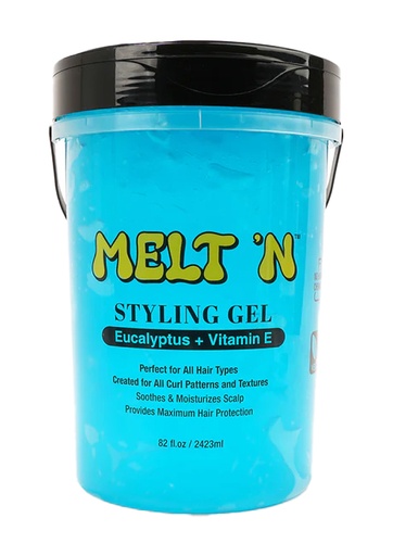 [MSG2423BL] EBIN MELT’N Styling Gel -Blue Eucalyptus+Vit.E (82 oz/2423 ml) #257