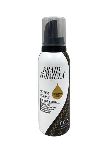 [LPSMS04] Ebin Braid Formula Setting Mousse Calming & Shine (2.7 oz/80 ml) #263