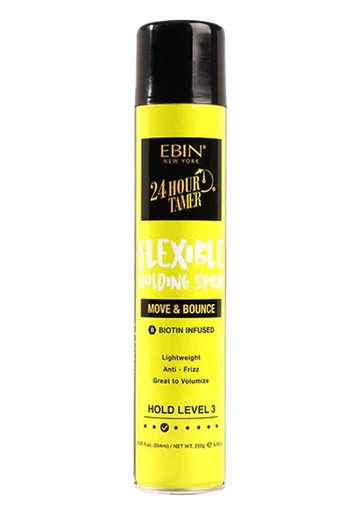 [THS01] EBIN 24HR Tamer Flexible Holding Spray Move & Bounce (11.97 oz/354 ml) #268