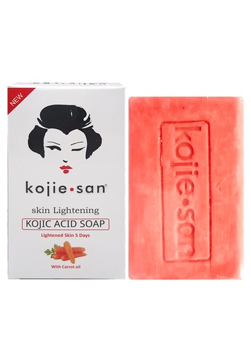 [KOJ30021B] Kojie San Kojic Acid Soap Skin Lightening _ Carrot Oil (250 g) #13B