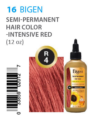 [BIG02012] Bigen Semi-Permanent Hair Color #R4 Intensive Red#16