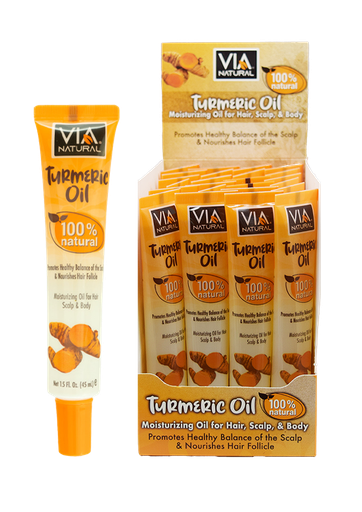 [VIA57992] Via Natural Turmeric Oil Tube (1.5 oz/24 pz/ ds) #88