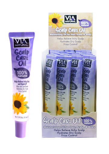 [VIA57976] Via Natural Scalp Care Oil Tube (1.5 oz/24 pz/ ds) #90