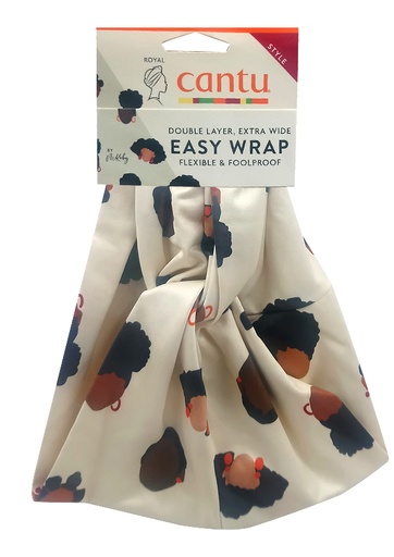 [CAN94381] Cantu Double Layer Easy Wrap -Extra Wide #08342 -pc