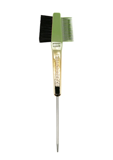 [STF86605] SF Edge Booster Hair Brush+Comb (Green/Gold) - pc