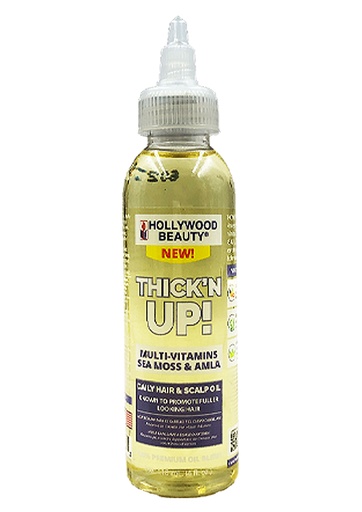 [HWB00565] Hollywood Beauty Thick'n Up! Multi Vitamins Scalp Oil (4 oz) #98