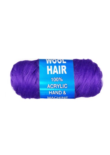 [MG83473] Brazil Wool Hair Knitting Yarn -Purple #MG83473 (80 g) -pc