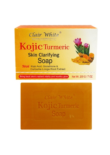 [CLW00974] Clair White Kojic Turmeric Soap (7 oz) #8
