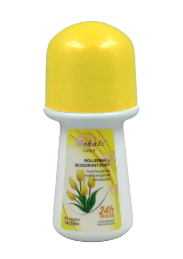 [WOK83301] WOKALI Rollerball Deodorant Body (50 ml) #WKL379 -pc