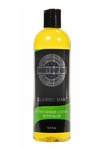 [BSA00050] Barber Shop Aid Classic Man After Shave Lotion W/Aloe (12.5 oz) #8